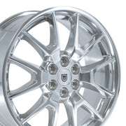 OE Wheels CA12 20x8 6x120 53et Polished Wheel SET