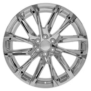 OE Wheels CA90 24x10 6x139.7 28et Chrome Wheel SET