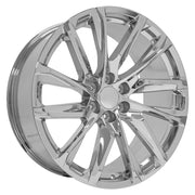 OE Wheels CA90 24x10 6x139.7 28et Chrome Wheel SET