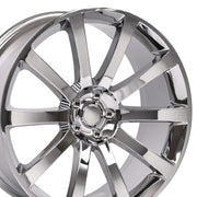 OE Wheels CL02 20x9 5x115 25et Chrome Wheel SET