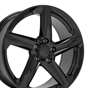 OE Wheels CV02 19x8.5 / 20x11 5x120 Gloss Black Staggered Wheel SET