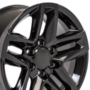 OE Wheels CV34 18x8.5 6x139.7 26et Gloss Black Wheel SET