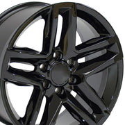 OE Wheels CV34 20x9 6x139.7 26et Gloss Black Wheel SET