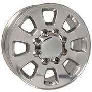 OE Wheels CV75 18x8 8x180 44et Polished Wheel SET