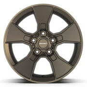 DEFIANT DF02 17x8.5 5x127 12et Satin Bronze Wheel SET (5)