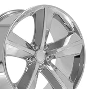 OE Wheels DG05 20x9 5x115 20et Chrome Wheel SET