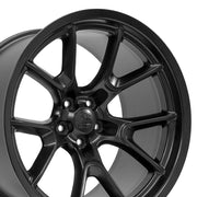 OE Wheels DG21 20x11 5x115 -2.5et Satin Black Wheel SET