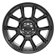 OE Wheels DG21 22x9.5 5x127 Satin Black Wheels 285-45-22 Sailun TerraMax RT Tires TPMS SET