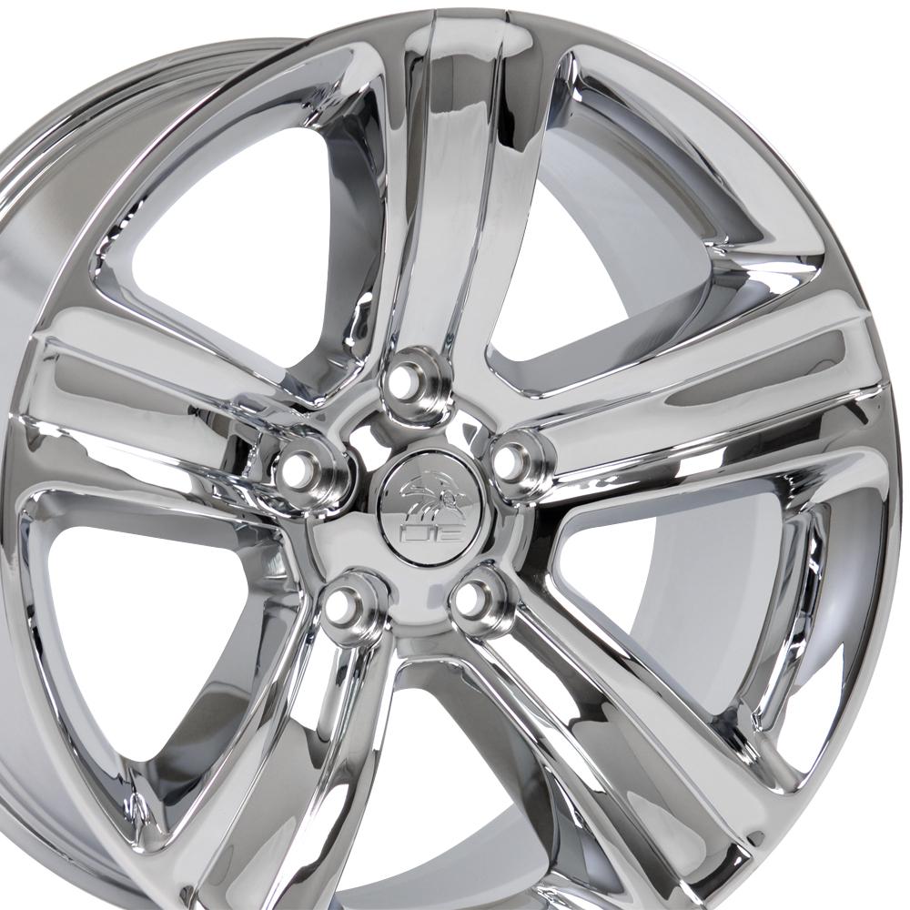 Dodge RAM Rims - DG65 RAM 1500 Wheels - Chrome 20 inch Rims – OE