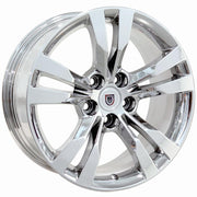 OE Wheels CA15 18x8.5 5x120 32et Chrome Wheel SET