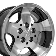 OE Wheels JP08 15x8 5x114.3 25.4et Gloss Black Machined Wheel SET