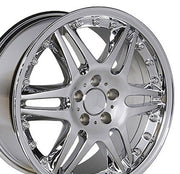 OE Wheels MB09 18x8.5 5x112 35et Chrome Wheel SET