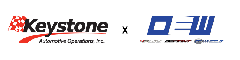 Keystone Named Official Distributor of 4PLAY, DEFIANT, and OE Wheels Brands!