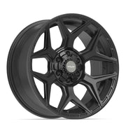 Set(4) 20x9 4P06 Satin Black - 6x135 &amp; 6x139.7 +0ET with 275/55r20 TBB TS-37 AT Tires