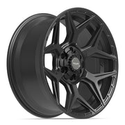 Set(4) 20x9 4P06 Satin Black - 6x135 &amp; 6x139.7 +0ET with 275/55r20 TBB TS-37 AT Tires