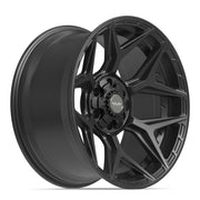 20x10 4P06 Satin Black - 6x135 + 6x139.7 -18ET