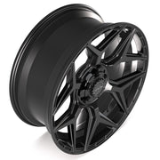 Set(4) 22x9 4P06 Satin Black - 6x135 &amp; 6x139.7 +12ET