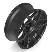 Set(4) 22x9 4P06 Satin Black - 6x135 &amp; 6x139.7 +12ET