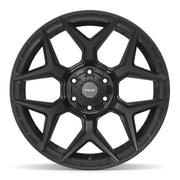 Set(4) 22x10 4P06 Satin Black - 6x135 &amp; 6x139.7 -18ET with 285/45r22 Ironman iMove GEN 2 SUV Tires