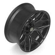 22x10 4P06 Satin Black - 6x135 + 6x139.7 -18ET