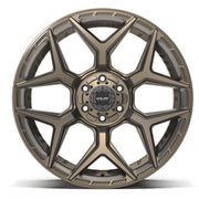Set(4) 22x10 4P06 Satin Bronze - 6x135 &amp; 6x139.7 -18ET