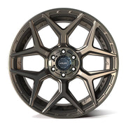 4PLAY 4P06 22x10 6x135 + 6x139.7 Satin Bronze Wheels 285-45-22 Sailun TerraMax RT Tires TPMS SET