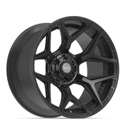Set(4) 22x12 4P06 Satin Black - 6x135 &amp; 6x139.7 -44ET