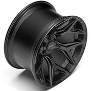 Set(4) 22x12 4P06 Satin Black - 6x135 &amp; 6x139.7 -44ET