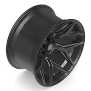 Set(4) 22x12 4P06 Satin Black - 6x135 &amp; 6x139.7 -44ET