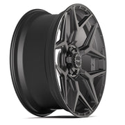 24x10 4P06 Satin Black - 6x135 + 6x139.7 +18ET