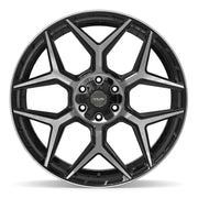 4PLAY 4P06 24x10 6x135 + 6x139.7 18et Gloss Black Brushed with Tinted Clear Wheel