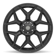 Set(4) 24x12 4P06 Satin Black - 6x135 &amp; 6x139.7 -44ET with 305/35r24 Ironman iMove GEN 2 Tires &amp; TPMS