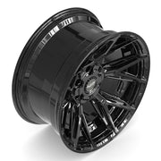 Set(4) 20x10 4P40 Gloss Black - 6x135 &amp; 6x139.7 -18ET
