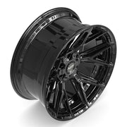 Set(4) 22x10 4P40 Gloss Black - 6x135 &amp; 6x139.7 -18ET