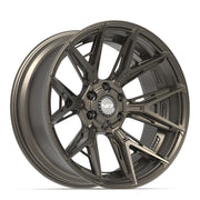 Set(4) 22x10 4P40 Satin Bronze - 6x135 &amp; 6x139.7 -18ET with 33x12.50r22 Sailun TerraMax RT Tires