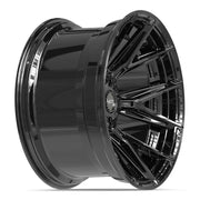 Set(4) 22x12 4P40 Gloss Black - 6x135 &amp; 6x139.7 -44ET