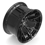 Set(4) 22x12 4P40 Gloss Black - 6x135 &amp; 6x139.7 -44ET