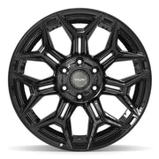 Set(4) 20x10 4P44 Gloss Black - 6x135 &amp; 6x139.7 -18ET