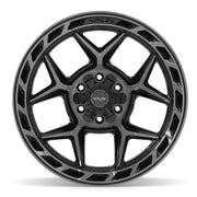 Set(4) 20x12 4P55 Gloss Black Brushed with Tinted Clear - 6x135 &amp; 6x139.7 -44ET
