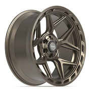 Set(4) 22x10 4P55 Satin Bronze - 6x135 &amp; 6x139.7 -18ET with 285/45r22 TBB TS-37 AT Tires