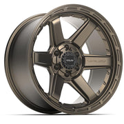 4PLAY 4P63 20x10 6x135 + 6x139.7 -18et Satin Bronze Wheel