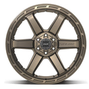 4PLAY 4P63 22x10 6x135 + 6x139.7 -18et Satin Bronze Wheel SET