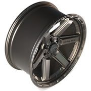 4PLAY 4P63 22x10 6x135 + 6x139.7 -18et Satin Bronze Wheel SET