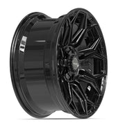 Set(4) 20x9 4P83 Gloss Black - 6x135 &amp; 6x139.7 +0ET