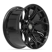 20x10 4P83 Gloss Black - 6x135 + 6x139.7 -18ET