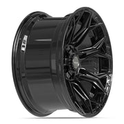 20x10 4P83 Gloss Black - 6x135 + 6x139.7 -18ET