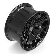 20x10 4P83 Gloss Black - 6x135 + 6x139.7 -18ET