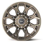 Set(4) 20x10 4P83 Satin Bronze - 8x170 -18ET