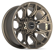 Set(4) 20x10 4P83 Satin Bronze - 8x170 -18ET