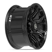 20x10 4P83 Gloss Black - 8x180 -18ET
